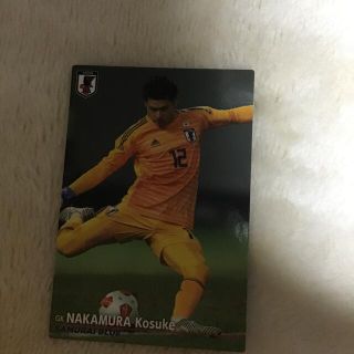 カルビー(カルビー)のサッカー　中村航輔　カード　Jリーグ　カルビー (スポーツ選手)