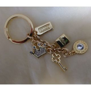 コーチ(COACH)のコーチ　クラウン　キーリング　ゴールド　未使用(キーホルダー)