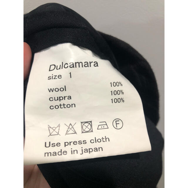 Dulcamara(ドゥルカマラ)のDulcamara よそいき タック ワイドパンツ ベルテッドパンツ メンズのパンツ(スラックス)の商品写真