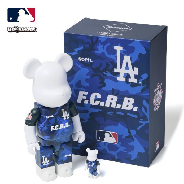 おトク】 MEDICOM BE@RBRICK DODGERS MLB Bristol F.C.Real - TOY