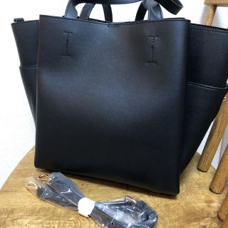 ビューティアンドユースユナイテッドアローズ(BEAUTY&YOUTH UNITED ARROWS)のbeauty&youth 2way トートバッグ ショルダーバッグ　黒(トートバッグ)