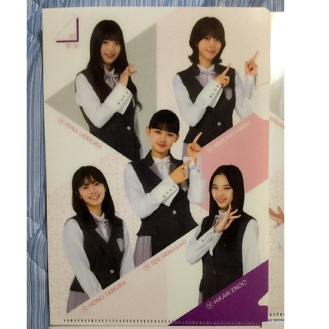 櫻坂46 クリアファイル6枚セット エンタメ/ホビーのタレントグッズ(アイドルグッズ)の商品写真