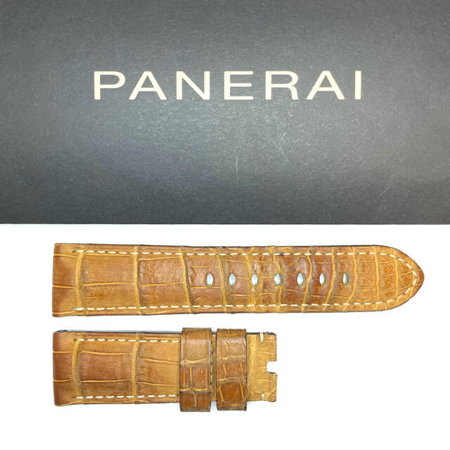 PANERAI - 【美品】パネライ 純正 アリゲーターベルト ルミノール 44mm ...