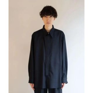 サンシー(SUNSEA)のIRENISA ORNAMENTAL FLY FRONT SHIRT(シャツ)