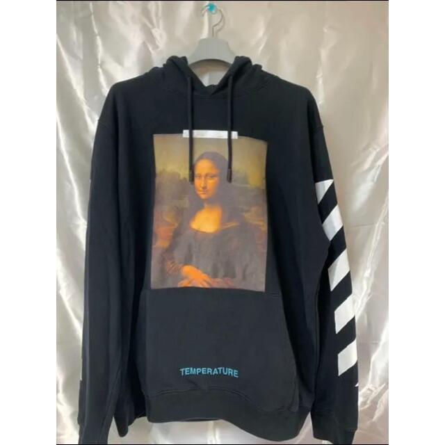 OFF-WHITE - Off-White オフホワイト モナ・リザ モナリザ パーカー ブラックの通販 by らら's shop|オフ