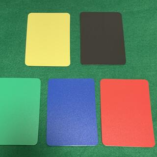 カジノゲーム,ポーカー用カットカード2枚(トランプ/UNO)