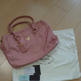 プラダ(PRADA)のsakichi様専用 プラダ ピンクバッグ(トートバッグ)