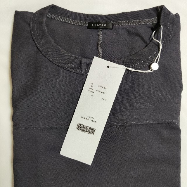 comoli 21aw フットボールTシャツ 1 白 elc.or.jp