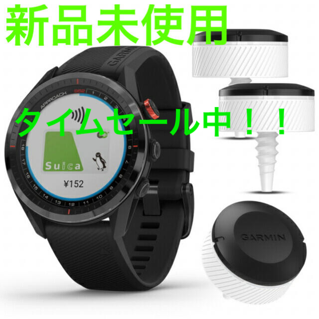 新品】GARMIN ガーミン アプローチS62 CT10(3個セット付き) - www
