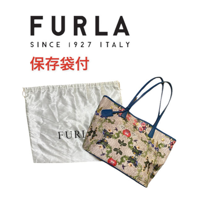 Furla - イタリア人気ブランド FURLA フルラ フラワートートバッグ