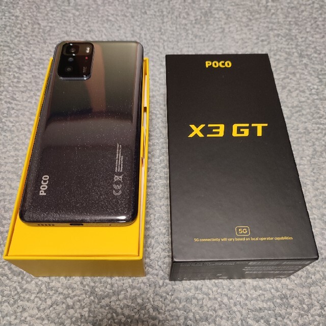 ANDROID(アンドロイド)のXiaomi POCO X3 GT 超美品 スマホ/家電/カメラのスマートフォン/携帯電話(スマートフォン本体)の商品写真