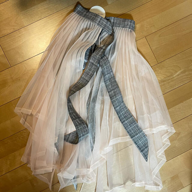 おとうふ様専用 AKIKO AOKI プリーツエプロン