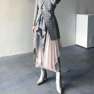 おとうふ様専用 AKIKO AOKI プリーツエプロンの通販 by 1/28まで