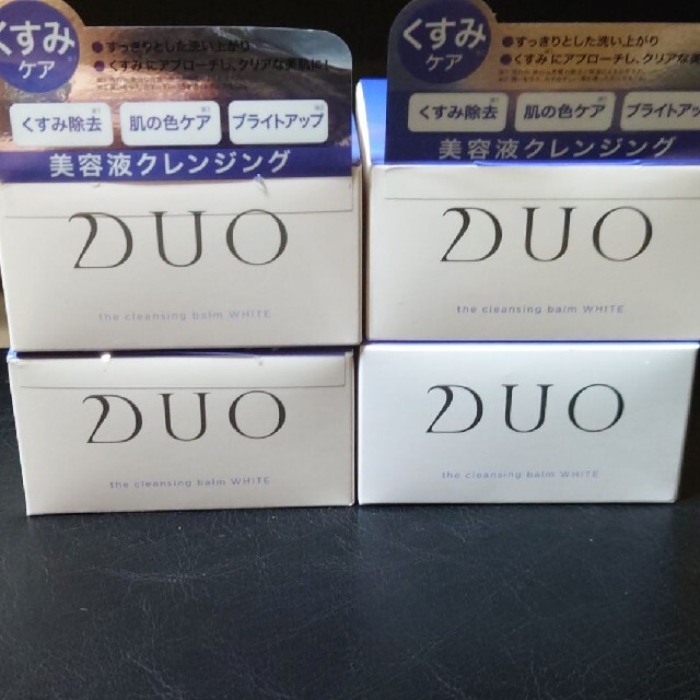 duoザクレンジングバームDUO ザ　クレンジングバーム　ホワイト　4個セット