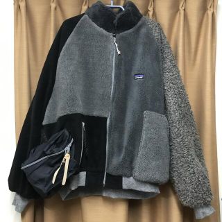 GILET フリース リメイク 1LDK別注　ジレ