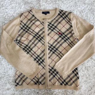 バーバリー(BURBERRY)のバーバリー　カーディガン　M(カーディガン)