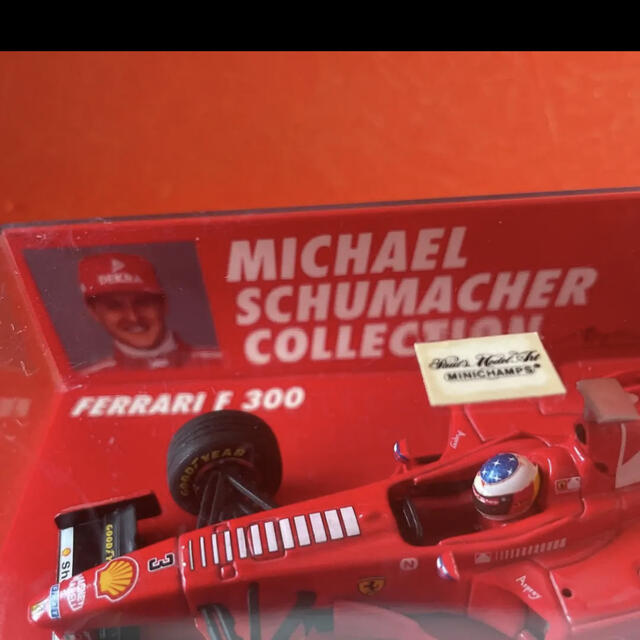 Ferrari(フェラーリ)のMICHAEL SCHUMACHER シューマッハ フェラーリ F 300  エンタメ/ホビーのおもちゃ/ぬいぐるみ(ミニカー)の商品写真