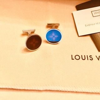 ルイヴィトン(LOUIS VUITTON)の【正規品】 ルイヴィトン モノグラムフラワーブトン ドゥ マンシェット　カフス(カフリンクス)