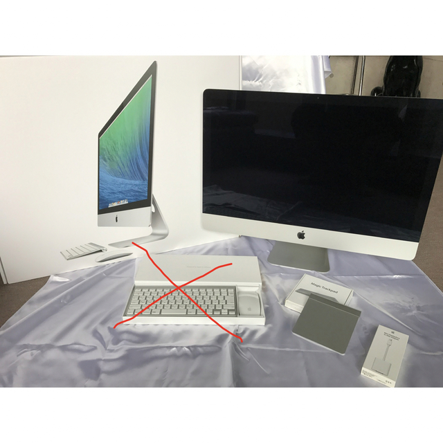 Apple(アップル)のApple iMac 27インチ スマホ/家電/カメラのPC/タブレット(デスクトップ型PC)の商品写真