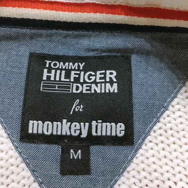 TOMMY HILFIGER(トミーヒルフィガー)のTOMMY HILFIGER×monkey time ビックロゴセーター メンズのトップス(ニット/セーター)の商品写真