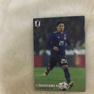 カルビー(カルビー)のカルビー  長澤和輝　サッカー　カード　Jリーク(スポーツ選手)