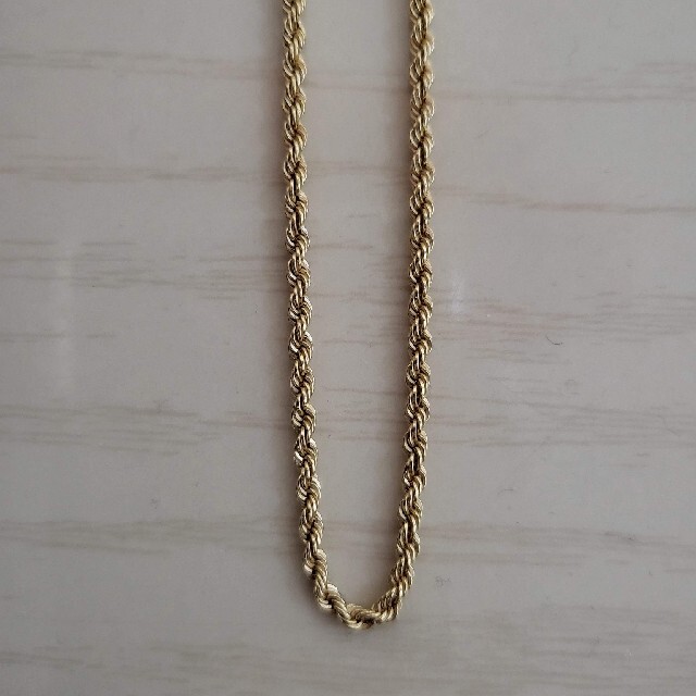 10K YELLOWGOLDROPECHAIN ゴールドロープチェーン オリジナル 5280円