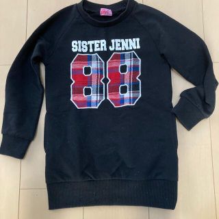 ジェニィ(JENNI)のjenni 110cm スウェットワンピース (ワンピース)