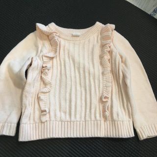 ベビーギャップ(babyGAP)のうすピンクセーター　babygap(ニット)