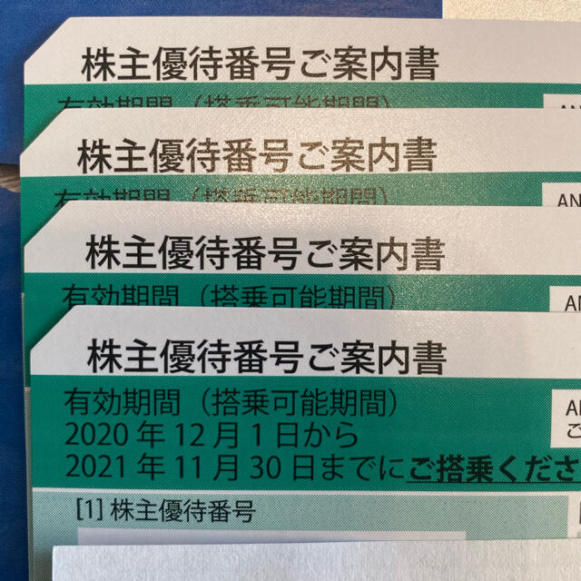 ANA(全日本空輸)(エーエヌエー(ゼンニッポンクウユ))のANA株主優待券（2022/5/31迄） チケットの優待券/割引券(その他)の商品写真