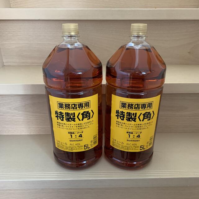 サントリー角　5L 2本　送料無料