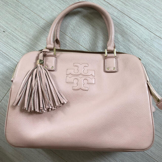 Tory Burch(トリーバーチ)のトリーバーチ　サッシェルバッグ ハンドバッグ トートバッグ ピンク A4 レディースのバッグ(ハンドバッグ)の商品写真