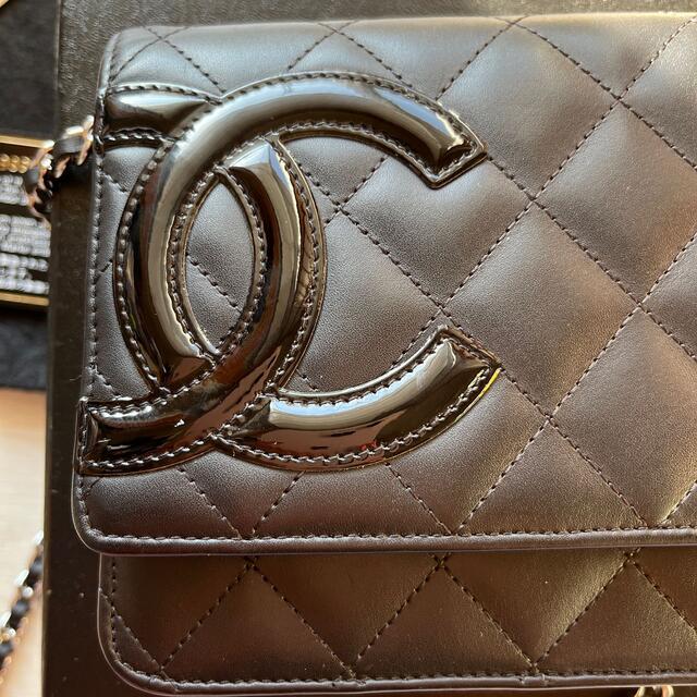 CHANEL(シャネル)の CHANEL シャネル カンボンライン チェーンウォレット ショルダーバッグ レディースのバッグ(ショルダーバッグ)の商品写真