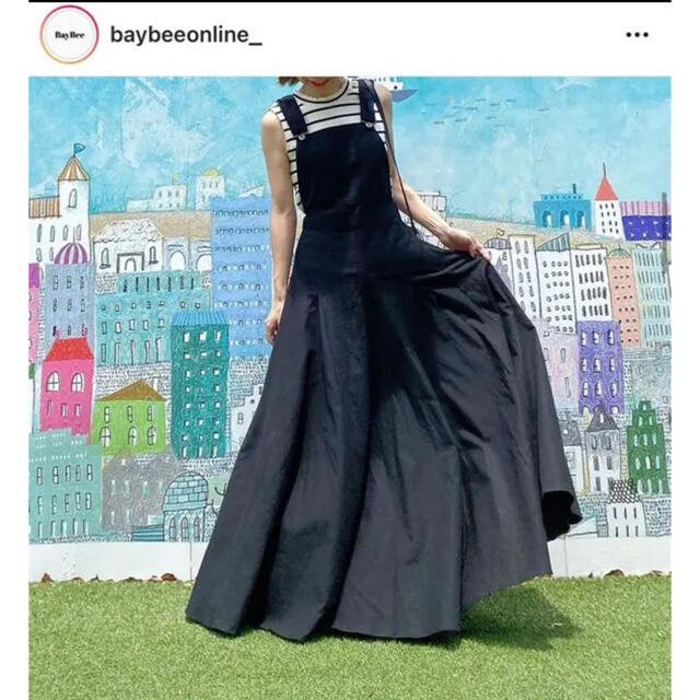 Baybee flare skirt salopette 新品未使用