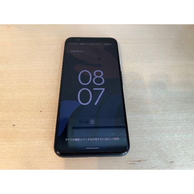 Google Pixel 4 64GB SIMフリー 美品 G020Nおまけつきジャストブラック