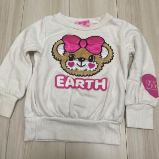 アースマジック(EARTHMAGIC)のバックリボントレーナー(Tシャツ/カットソー)