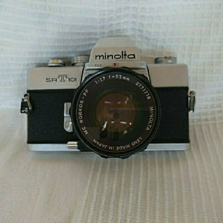 コニカミノルタ(KONICA MINOLTA)のMINOLTA SR-T101 ②【試写済・要メンテ】(フィルムカメラ)