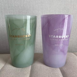 スターバックスコーヒー(Starbucks Coffee)のスターバックスStarbucks 中国限定ガラスタンブラー2個セット(タンブラー)