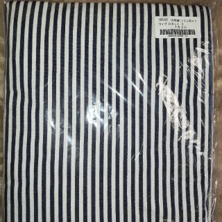 CHECK＆STRIPE　リネン混ストライプ　2mカット　1枚(生地/糸)