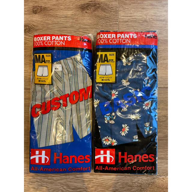 Hanes(ヘインズ)のHanes ヘインズ　パンツ　新品2枚 メンズのアンダーウェア(トランクス)の商品写真