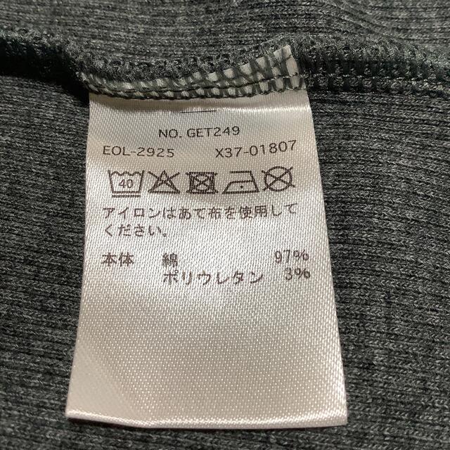 EDWIN(エドウィン)のEDWIN 長T サイズL グレー 美品 メンズのトップス(Tシャツ/カットソー(七分/長袖))の商品写真