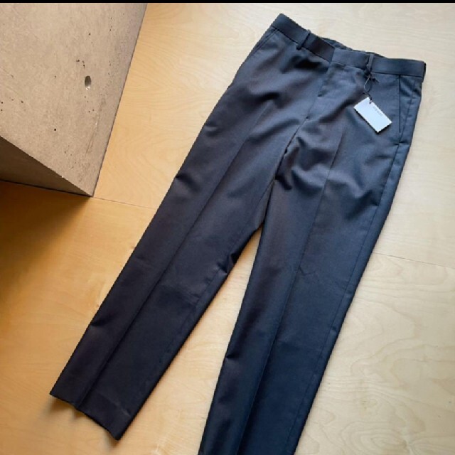 BLUEFACED WOOL SLACKS / AURALEE | wellsprings.uk.net