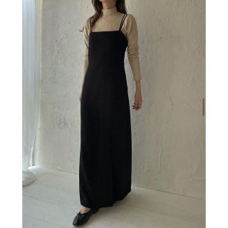 トゥデイフル(TODAYFUL)のerme  Double strap cami dress  キャミワンピース(ロングワンピース/マキシワンピース)