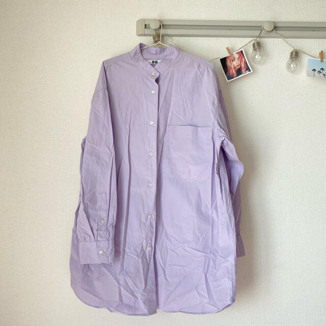 UNIQLO(ユニクロ)のUNIQLO U オーバーサイズシャツ レディースのトップス(シャツ/ブラウス(長袖/七分))の商品写真
