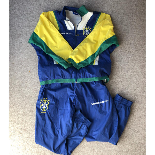 UMBRO - Umbro アンブロ ジャージ ブラジル代表 90年代の通販 by UMBRO - Umbro アンブロ ジャージ ブラジル代表 90年代の通販 by