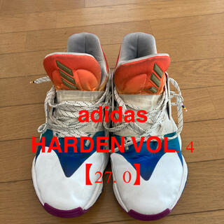 アディダス(adidas)の【バッシュ 】adidas HARDEN VOL.4【27.0】(バスケットボール)