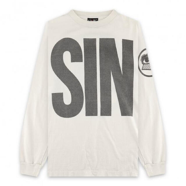 Saint Mxxxxxx LS TEE SIN  WHT size  Mトップス