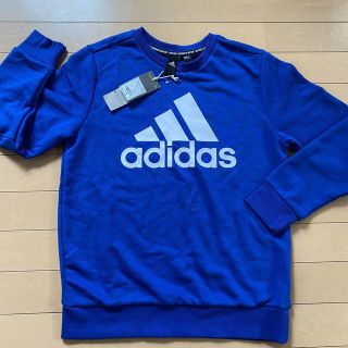 アディダス(adidas)の新品 アディダス ジュニア160 トレーナー 青(Tシャツ/カットソー)