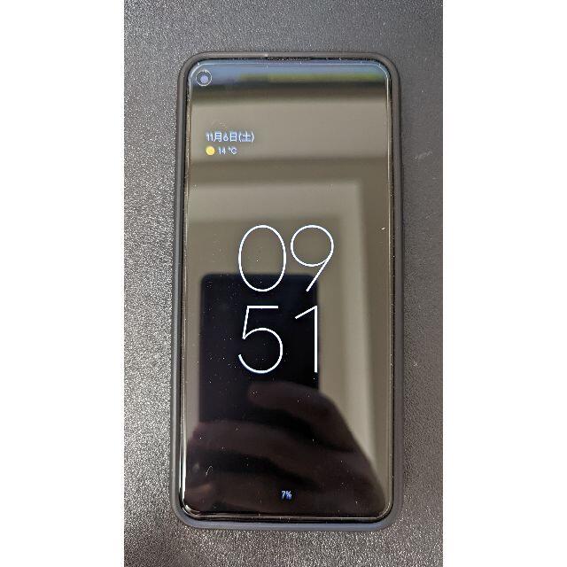 スマホ/家電/カメラGoogle Pixel 5a 5G ブラック 128GB SIMフリー