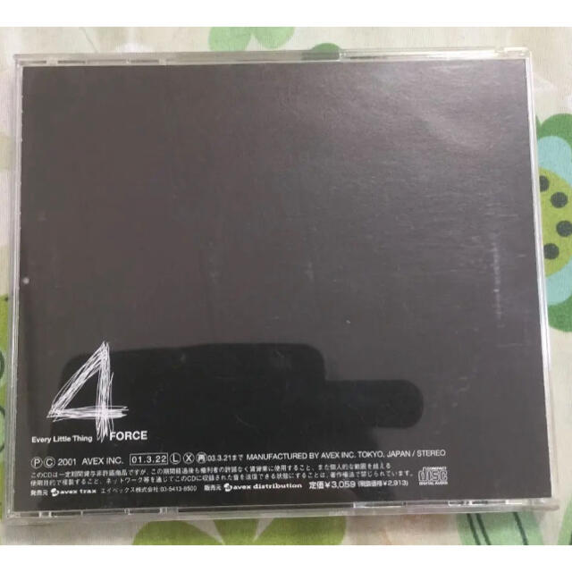 Every Little Thing / 4 FORCE エンタメ/ホビーのCD(ポップス/ロック(邦楽))の商品写真