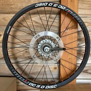 キャノンデール(Cannondale)の20インチ(406) ミニベロ用　アルミホイール　内装3段　使用僅か(パーツ)